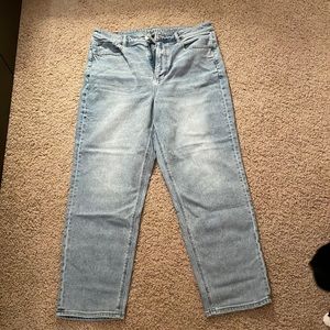 American Eagle straight mom jeans